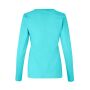 Interlock T-shirt | lange mouw | dames - Mint, S