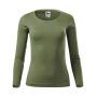 T-shirt women's Fit-T LS khaki XS