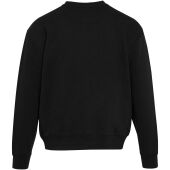 Boris 280 g/m2 unisex OCS organische oversized trui met ronde hals - Zwart - XS Boris 280 g/m2 unisex OCS organische oversized trui met ronde hals - Zwart - XS
