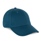 Biologisch katoenen pet met 6 panelen - K-up Gold Label Ink Blue One Size Biologisch katoenen pet met 6 panelen - K-up Gold Label Ink Blue One Size