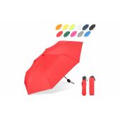 Congo 190T Pongee 21" Opvouwbare paraplu - Wit