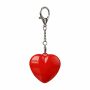 Sleutelhanger met lampje Gleamo | Hartvorm - rood Sleutelhanger met lampje Gleamo | Hartvorm - rood