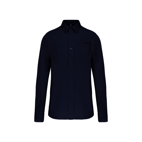 Chemise popeline manches longues Navy XS Chemise popeline manches longues Navy XS