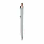 BERGAMO + - Gerecyclede aluminium pen - Mat Zilver