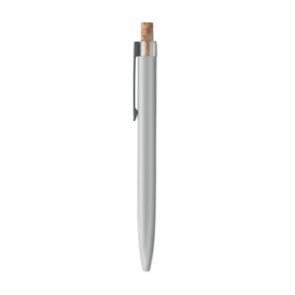 BERGAMO + - Gerecyclede aluminium pen - Mat Zilver BERGAMO + - Gerecyclede aluminium pen - Mat Zilver