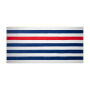 T1-Stripe Beach Towel Stripe - Navy Blue/Red