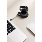 VINGA Baltimore RCS 2-in-1 draadloze 15W lader, zwart