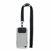 AMESTE - Lanyard telefoonhouder - Zwart
