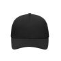 6 Panel Sport Mesh Cap black one size