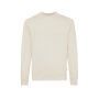 Iqoniq Denali gerecycled katoen sweater ongeverfd, natural raw (XXL)