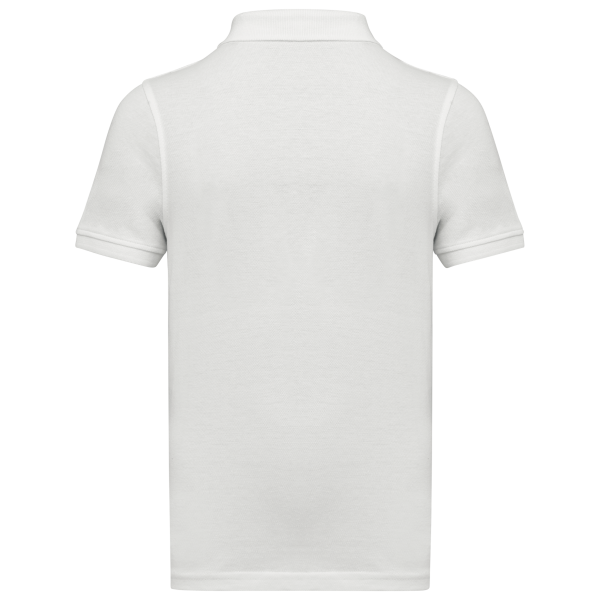 Bio180 piqué kinderpolo White 4/6 jaar Bio180 piqué kinderpolo White 4/6 jaar