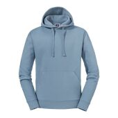 RUS Men Authentic Hooded Sweat, Mineral Blue, XS