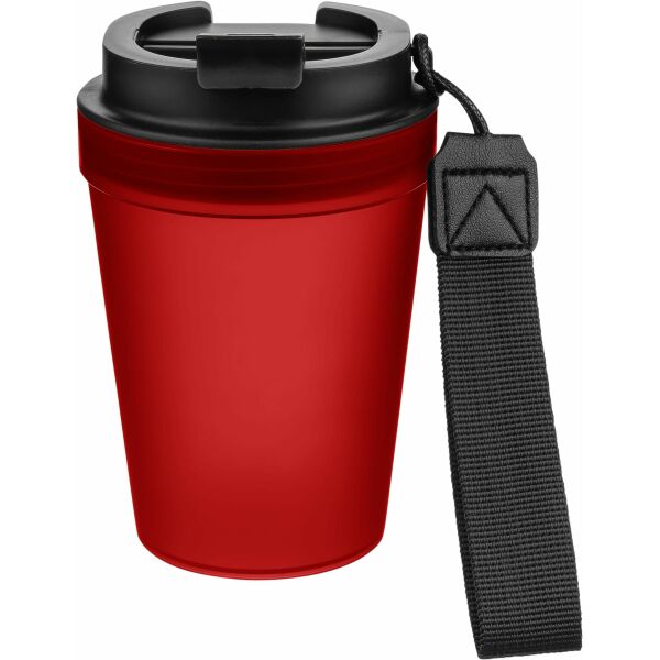 PP Reisbeker Lush 350 ml rood PP Reisbeker Lush 350 ml rood