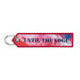 Full color bedrukte sleutelhanger met driehoekig uiteinde