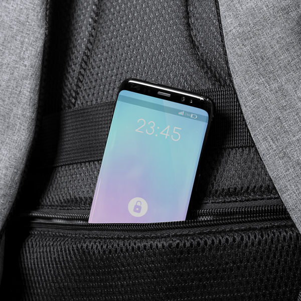 Anti-Diefstal Rugzak Bulman - GRI - S/T Anti-Diefstal Rugzak Bulman - GRI - S/T