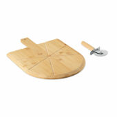 NAPOLITANA - Bamboe pizzabord & snijder - Hout