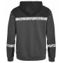 7104 1/2 ZIP HOODIE PGL Grey/Black XS