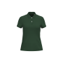 Ecologische damespolo in piquétricot Forest Green XS