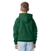 Gildan Sweater Hooded HeavyBlend for kids 10F Fan Dark Green-XS Gildan Sweater Hooded HeavyBlend for kids 10F Fan Dark Green-XS