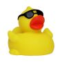 Squeaky duck with sunglases - multicoloured