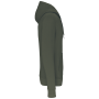 Ecologische herensweater met capuchon Dark Khaki 5XL Ecologische herensweater met capuchon Dark Khaki 5XL