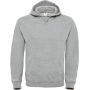 Id.003 Sweater met capuchon Heather Grey XS