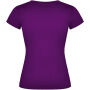 Victoria damesshirt met V-hals en korte mouwen - Paars - 2XL