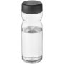 H2O Active® Eco Base 650 ml sportfles - Transparant/Zwart