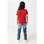 IQONIQ Koli kids lichtgewicht gerecycled katoen t-shirt, rood (56)