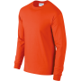 Ultra Cotton™ Classic Fit Adult T-Shirt met lange mouwen Orange 4XL