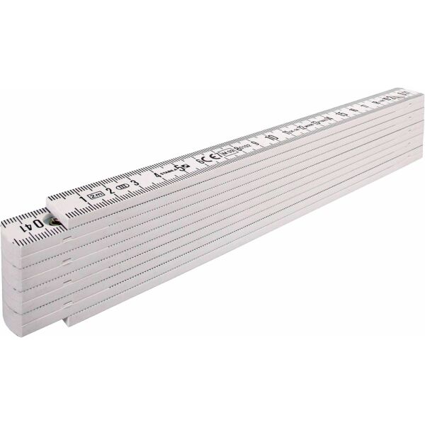 ABS Stabila duimstok Gloria 1100 Serie wit ABS Stabila duimstok Gloria 1100 Serie wit