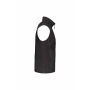 Met fleece gevoerde bodywarmer unisex dark grey/black XXL