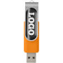Rotate USB 3.0 met doming - Oranje - 16GB
