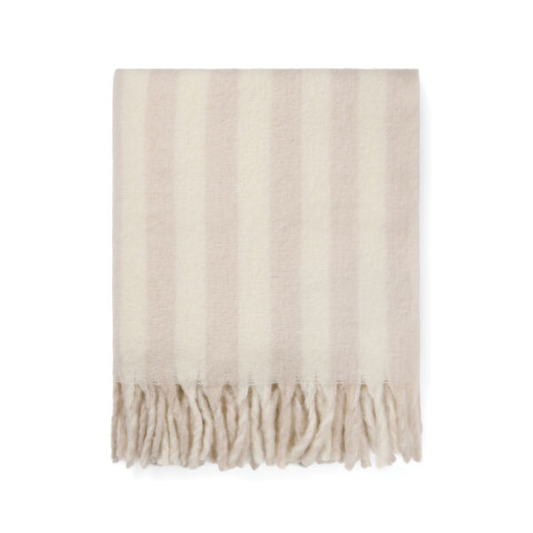 VINGA Lioro GRS wolmix deken, beige VINGA Lioro GRS wolmix deken, beige