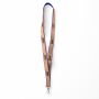 Zeefdruk lanyard van kurk en polyester Zeefdruk lanyard van kurk en polyester
