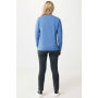 IQONIQ Denali gerecycled katoen sweater ongeverfd, heather blue (XXS)