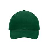6 Panel Cap Heavy Cotton dark-green