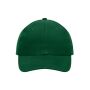 6 Panel Cap Heavy Cotton dark-green