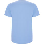 Stafford kindershirt met korte mouwen - Hemelsblauw - 11/12