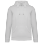 Ecologische uniseks sweater met capuchon White XXS