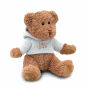 JOHNNY - Teddybeer met sweatshirt - Wit