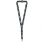 Afneembare polyester keycord met reflecterende draden