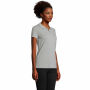 PLANET WOMEN - PLANET DAMES Polo 170g - M - Grijs Gemêleerd 2