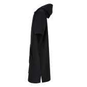 Badstof kinderponcho Black 10/13 jaar Badstof kinderponcho Black 10/13 jaar