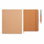 ELEGANOTE - Set notitieboeken gerecycled le - Beige