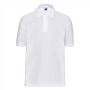 RUS Children's Classic Polycot. Polo, White, 11-12jr