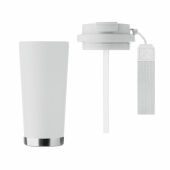 TOPAZ LARGE - Dubbelwandige beker 500ml - Wit