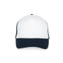 Trucker - Pet 5 panelen White / Navy One Size