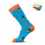 FUNNY L - Sokken met een grappig patroon - Turquoise FUNNY L - Sokken met een grappig patroon - Turquoise