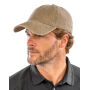 Result Pure Cotton Vintage Cap - Vintage Stone - One Size